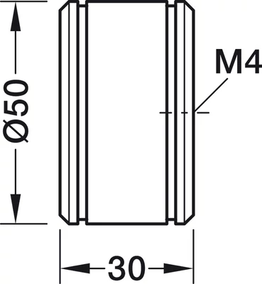 106.70.412 Hafele Déco H2310 Fogantyú Gomb Szálcsiszolt Arany