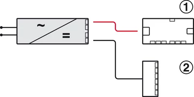 833.75.935 Hafele LOOX 5 ECO LED Trafó 40W 24V-os