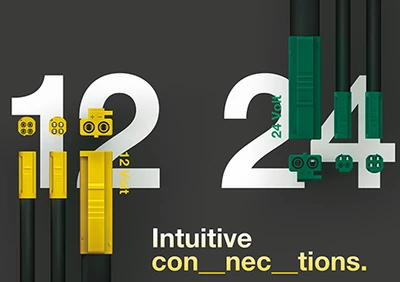 833.75.722 Hafele LOOX 5 LED 24V-os LED tápvezeték 2fm