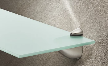 284.00.904 Häfele Design Befogópolctartók Fához és Üveghez Polcvastagság 4-40mm Alumínium