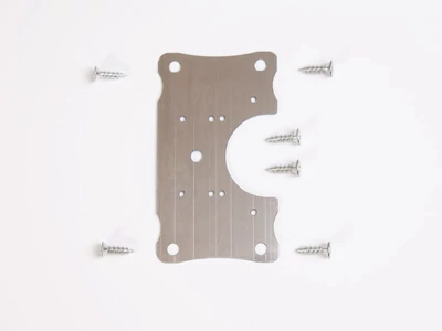 PÁNTHELY JAVÍTÓ LEMEZ UNIVERZÁLIS 6 DB CSAVARRAL 90x50MM ACÉL