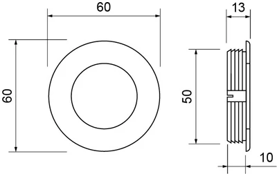 BÚTORFOGANTYÚ 65 FEHÉR