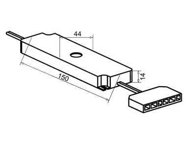 VILÁGÍTÁSTECHNIKAI KIEGÉSZÍTŐ SLA07-CCT MOBIL APPOS WIFIS VEZÉRLŐ MAX. 6 LED FÉNYFORRÁSHOZ