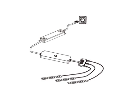 VILÁGÍTÁSTECHNIKAI KIEGÉSZÍTŐ SLA07-CCT MOBIL APPOS WIFIS VEZÉRLŐ MAX. 6 LED FÉNYFORRÁSHOZ