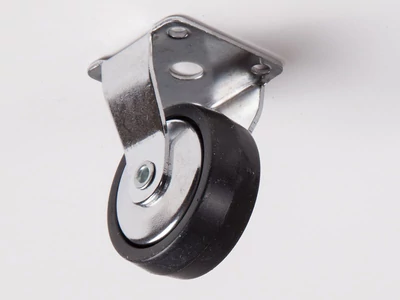 Forest BELTÉRI BÚTORGÖRGŐ 222/N.40 FIX TALPAS FÉM KÖZEPŰ 40mm  15kg FEKETE - 10002305071