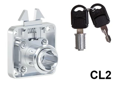 Forest CL BÚTORZÁR 705-CL2 REDŐNYZÁR 42x42mm NIKKEL - 10003230500