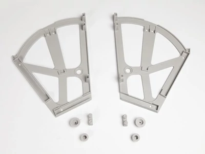 Forest CIPŐTARTÓ 2-RÉSZES 260x200mm SZÜRKE - 10004304100