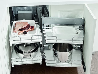 Forest BELSŐ FÉMRÁCS SMACE45DX JOBBOS SAROKSZEKRÉNYBE SZERELHETŐ 845x568x489mm KRÓM-FEHÉR - 10006210700