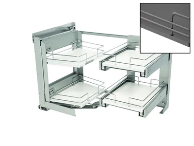 Forest BELSŐ FÉMRÁCS SMACE45DX JOBBOS SAROKSZEKRÉNYBE SZERELHETŐ 845x568x489mm ANTRACIT - 10006211700