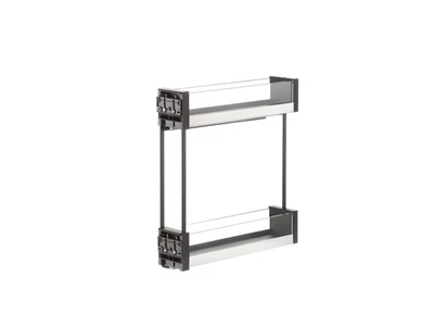 Forest BELSŐ FÉMRÁCS ELQGM152SXE BALOS OLDALLAPRA SZERELHETŐ 107×531×475mm ANTRACIT - 10006215000