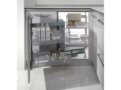 Forest BELSŐ FÉMRÁCS 883B/DXC DYNAMIC CORNER CSILLAPÍTOTT JOBBOS 860x600-850x480-560mm KRÓM - 10006220510