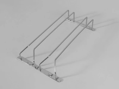 Forest KÜLSŐ FÉMRÁCS H604B TALPASPOHÁR TARTÓ 2 RÉSZES 205x70x340 mm KRÓM - 10006251112