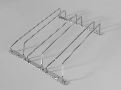 Forest KÜLSŐ FÉMRÁCS H604C TALPASPOHÁR TARTÓ 3 RÉSZES 315x70x340 mm KRÓM - 10006251114