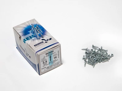 Forest FACSAVAR REISSER 3,5x16mm ACÉL, HORGANYZOTT, TÖVIGMENETES 1000db/doboz - 10007112105