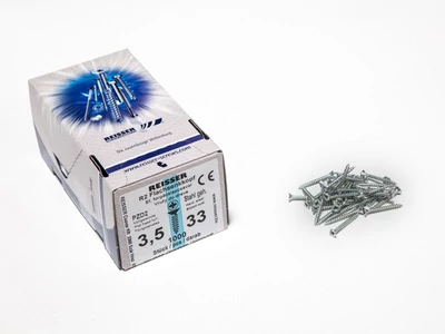 Forest FACSAVAR REISSER 3,5x33mm ACÉL, HORGANYZOTT, TÖVIGMENETES 1000db/doboz - 10007112125