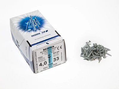 Forest FACSAVAR REISSER 4x33mm ACÉL, HORGANYZOTT, TÖVIGMENETES 1000db/doboz - 10007112225