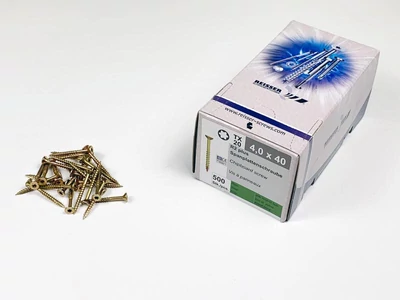 Forest FACSAVAR REISSER 4x40mm TORX,  ACÉL, SÁRGÍTOTT, RÉSZMENETES 500db/doboz - 10007114310