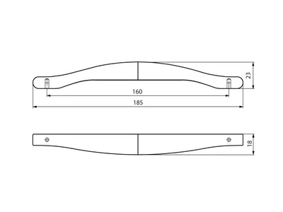 Forest BÚTORFOGANTYÚ 2356-185ZN1 160 KRÓM - 10007306940