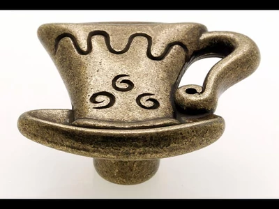 Forest BÚTORFOGANTYÚ 1058-40 CSÉSZE GOMB ANTIKOLT BRONZ - 10007418875