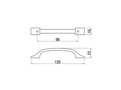 Forest BÚTORFOGANTYÚ 231-96 96 ANTIKOLT BRONZ - 10007550750