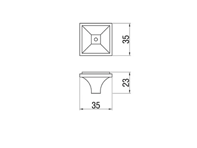 Forest BÚTORFOGANTYÚ 545-000 35x35x23 ANTIK FIRENZE - 10007551080