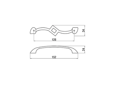 Forest BÚTORFOGANTYÚ 532-128 128 ANTIK FIRENZE - 10007551100