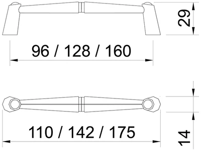 Forest BÚTORFOGANTYÚ WMN762.128.00D1 128 ANTIK FIRENZE - 10007552970