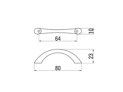Forest BÚTORFOGANTYÚ E002-064 64 MATT KRÓM - 10007650373