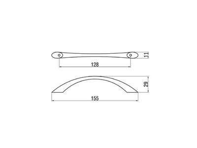 Forest BÚTORFOGANTYÚ E002-128 128 KRÓM - 10007650390