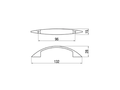 Forest BÚTORFOGANTYÚ E005-096 96 NIKKEL - 10007650421