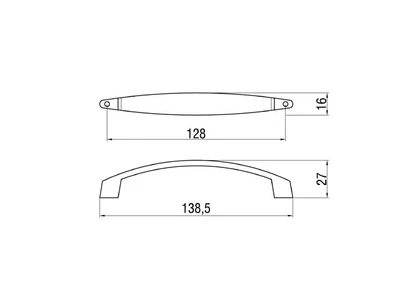 Forest BÚTORFOGANTYÚ E006-128 128 KRÓM - 10007650450