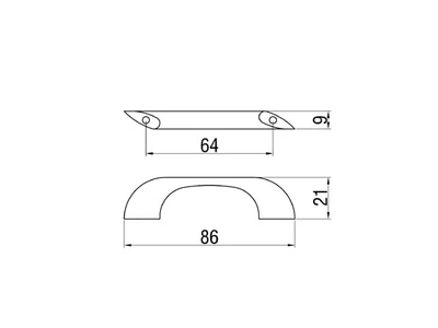 Forest BÚTORFOGANTYÚ E015-064 64 MATT KRÓM - 10007650583