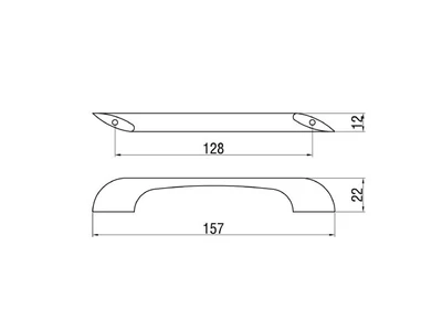 Forest BÚTORFOGANTYÚ E015-128 128 KRÓM - 10007650600
