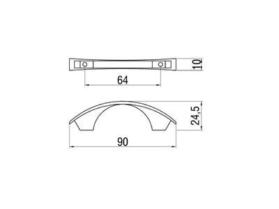 Forest BÚTORFOGANTYÚ E018-064 64 MATT KRÓM - 10007650633