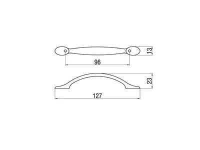 Forest BÚTORFOGANTYÚ E032-096 96 NIKKEL - 10007650811