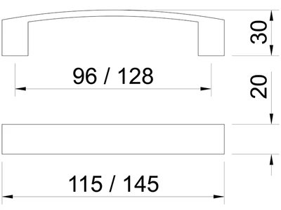 Forest BÚTORFOGANTYÚ E078-128 FEKETE - 10007652520