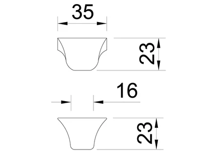Forest BÚTORFOGANTYÚ E084-16 MATT NIKKEL - 10007652762