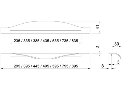 Forest BÚTORFOGANTYÚ A028-395 395 ALUMÍNIUM - 10007653450