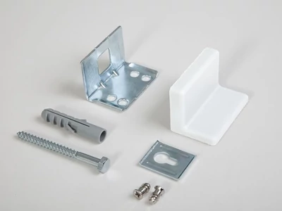 Forest SZEKRÉNY FÜGGESZTŐ 145.0000.01 FÜGGESZTŐ TIPLIVEL 56x34x37mm FEHÉR - 10009602100