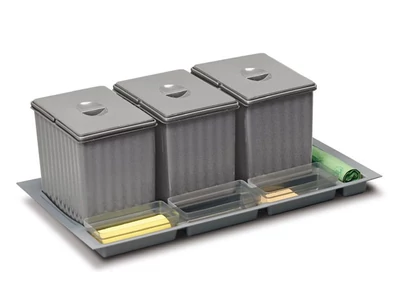 Forest HULLADÉKGYŰJTŐ ART 906 SZELEKTIV 900mm-es szekrényhez SZÜRKE - 10010001005