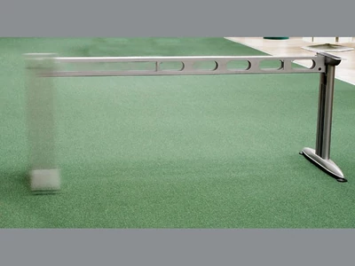 Forest IRODAI ASZTALLÁB ÁTKÖTŐ TELESZKÓPOS 1200/2000mm RAL9006 ALUMÍNIUM - 10010411140