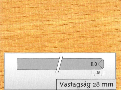 Forest MUNKALAP CHT 44 CE BÜKK 4200x600x28mm - 10012500800