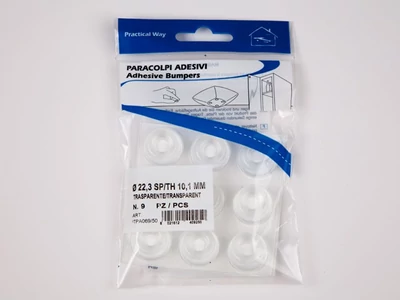 Forest ÜTKÖZÉSELNYELŐ RUGALMAS 22,3x10,1mm 9db/Blister ÁTTETSZŐ - 10013700341