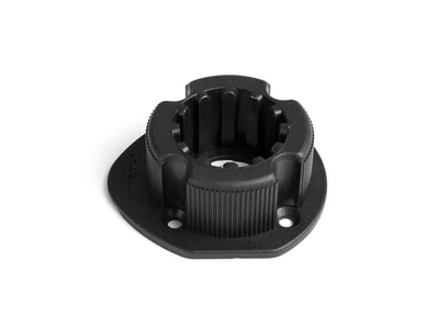 Forest MŰANYAG SZEKRÉNYLÁB TALP 840 (415 LÁBHOZ) 58x24mm FEKETE - 10014101369