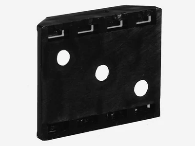 Forest MŰANYAG SZEKRÉNYLÁB 228 LÁBAZAT RÖGZÍTŐ KLIPTALP - FEKETE - 10014101400