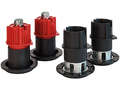 Forest MŰANYAG SZEKRÉNYLÁB ERCOLINO 437/60 TALP NÉLKÜLI FEKETE - 10014101800