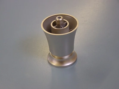 Forest MŰANYAG DESIGN LÁB 0768 H=60mm  100kg MATT NIKKEL - 10014103509