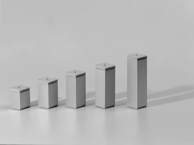 Forest FÉM DESIGN LÁB 19306 40X40X60mm ALUMÍNIUM - 10014110200