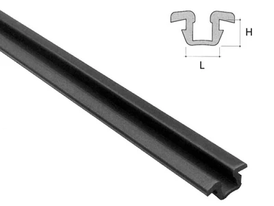 Forest TOLÓAJTÓ BÚTORLAPHOZ SL04 VEZETŐSIN EXCENTERES 3000mm FEKETE - 10014500221