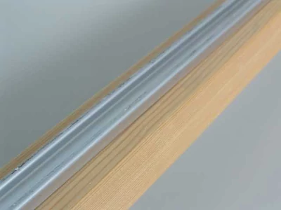 Forest TOLÓAJTÓ ÜVEGHEZ 04 6303 201 002 ALSÓ SÍN 2000mm ALUMÍNIUM - 10014620110